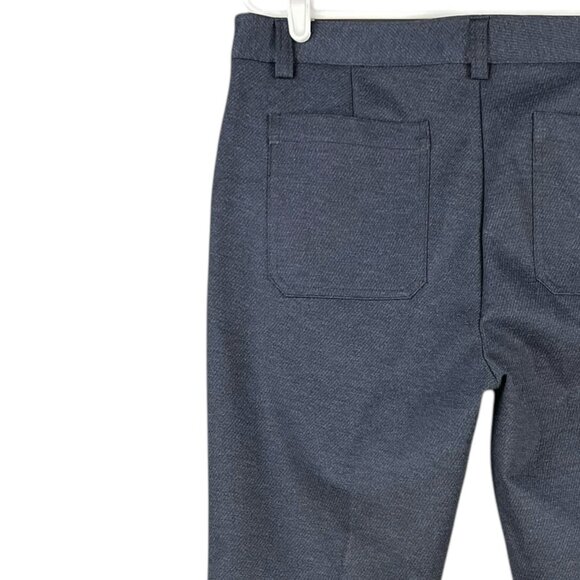 Andrew Marc Women's Stretch Slim Leg Navy Pants Size 12 Mid Rise Regular Fit - Picture 13 of 13